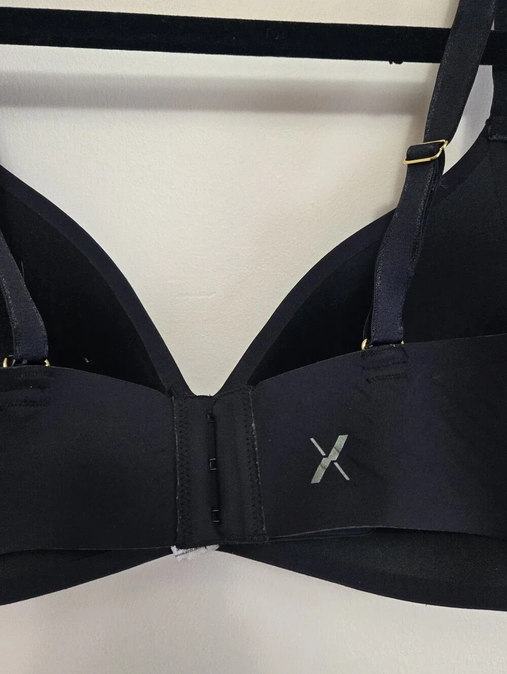 KNIX WINGWOMAN BLACK BRA NO WIRE WOMEN SIZE 3 36 B/C COMFORT SUPPORT EVERYDAY